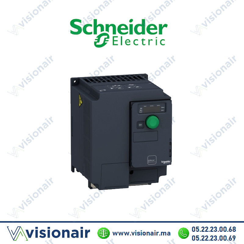 [ATV320U30N4C] Variateur SCHNEIDER Altivar 3KW 380/500V CEM IP20 ATV320U30N4C