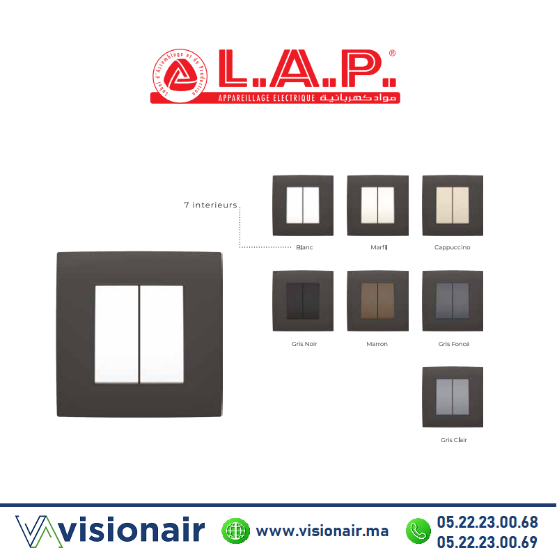 [LAPCADM0155] Cadre carbone mate LAP MILLENIUM 1 poste