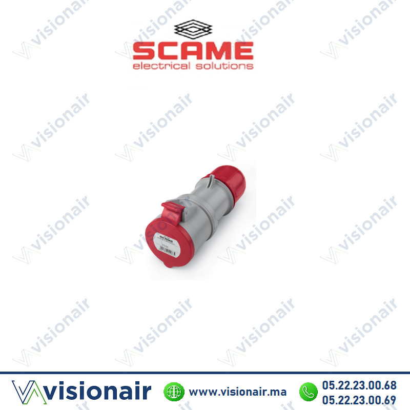 [313.3246] Prise mobile SCAME 3P+T 32A 380-415V IP44/IP54