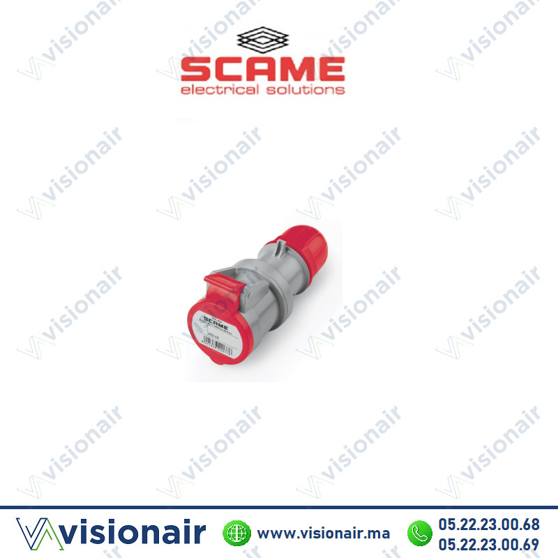 [313.1647] Prise mobile SCAME 3P+N+T 16A 380-415V IP44/IP54