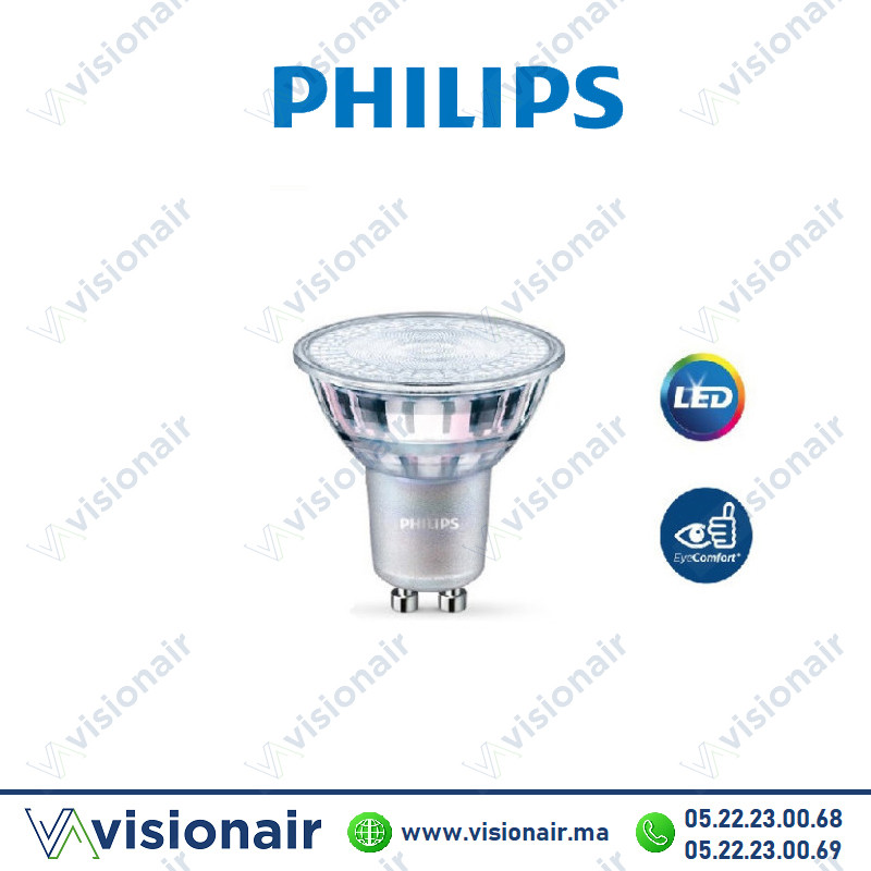 [PHIL929003739971] Lampe LED GU10 Philips CorePro 4.9W 6500°K