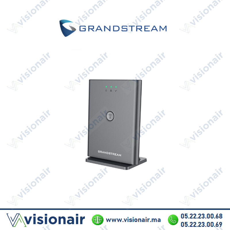 [GS-DP755] Station de base VoIP Grandstream DECT longue portée DP755