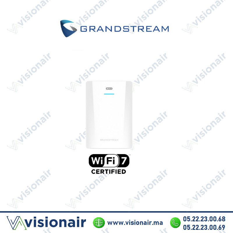 [GS-GWN7670WM] Point d'accès mural Grandstream double bande WI-Fi 7 GWN7670WM