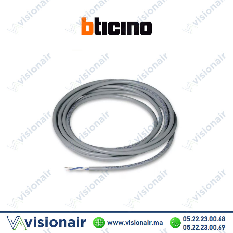 [BT-L4669] Câble BUS BTICINO pour automatisme ou gestion température 100M