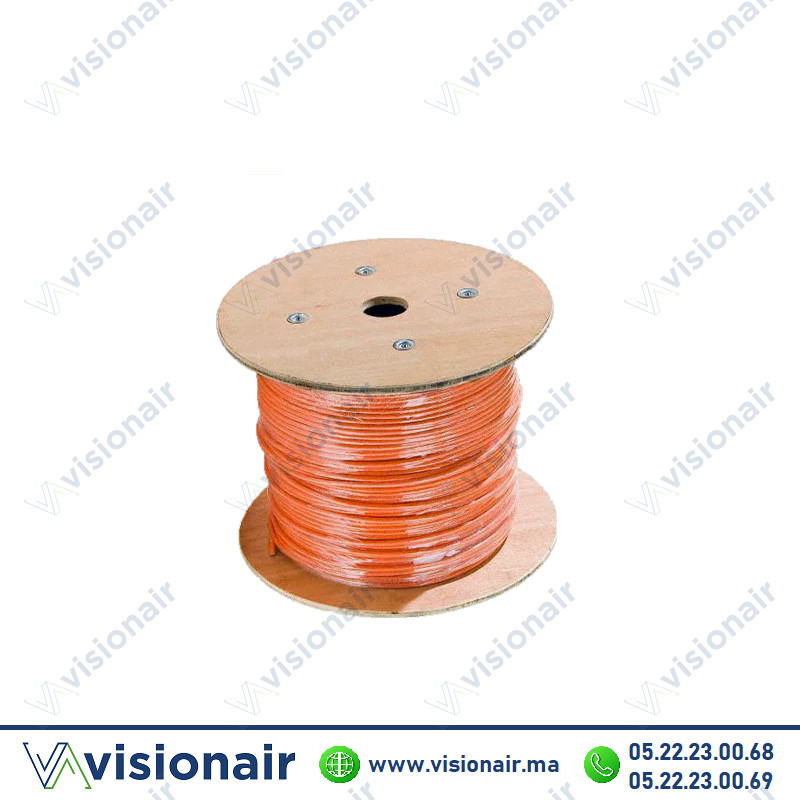 [BERI-CR1-2x15] Câble orange d'incendie CR1/C1 2x1.5 sirène