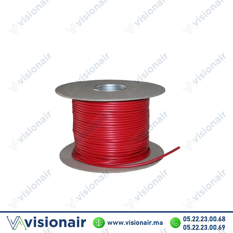 [BERI-SYT1-1P08] Câble rouge d'incendie SYT1 1x2x0,8 détecteurs