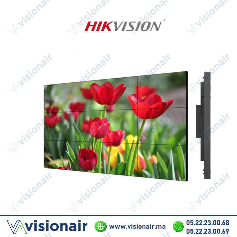 [DS-D2055UL-1B] Ecran LCD Hikvision 55'' FHD 3,5 mm