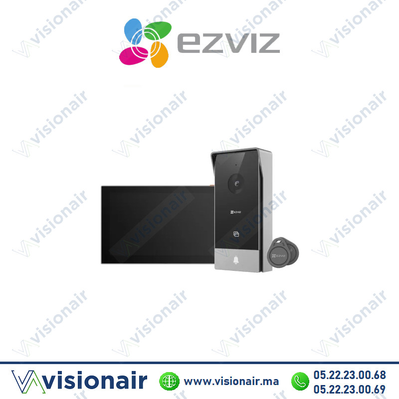 [CS HP7] Vidéophone Connecté EZVIZ HP7 2K/3MP Wi-Fi avec Écran 7" CS-HP7