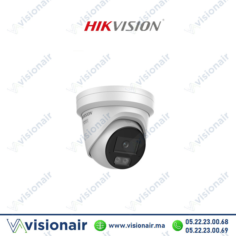 [DS-2CD23123G2-LI2UY] Caméra IP HIKVISION Turret fixe Acusense Smart Hybrid Light 12 Mp DS-2CD23123G2-LI2UY