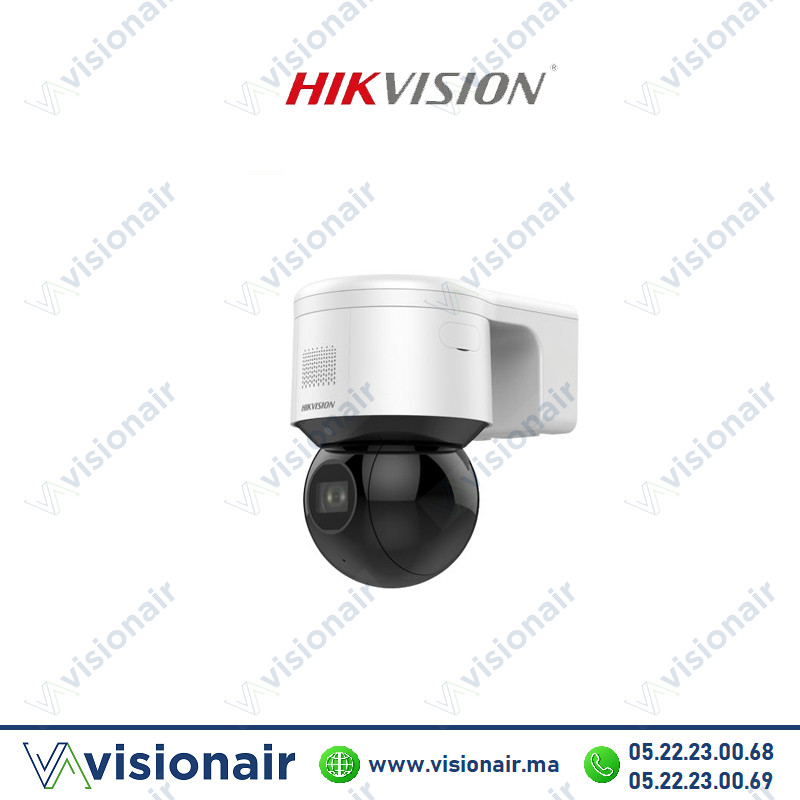 [DS-2DE3A404IWG-E] Caméra HIKVISION IP Mini PTZ 4MP 4X IP66 IR50m Darkfighter DS-2DE3A404IWG-E