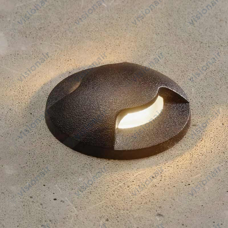 Encastré de sol Fumagalli Aldo 2L 5cm G9 3000°K noir Casablanca Maroc