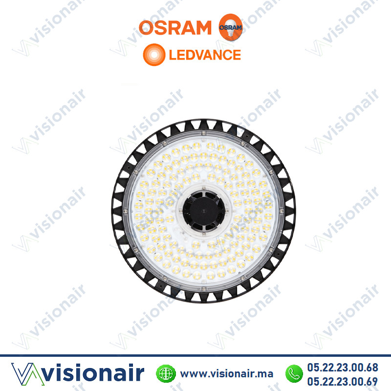 Armature LED Ledvance Gen4 190W 4000°K IP65 80KH Casablanca Maroc