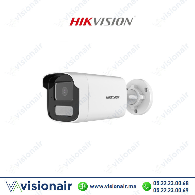 [DS-2CD1T83G2-LIU] Caméra Hikvision IP 8MP Bullet Smart hybride DS-2CD1T83G2-LIU