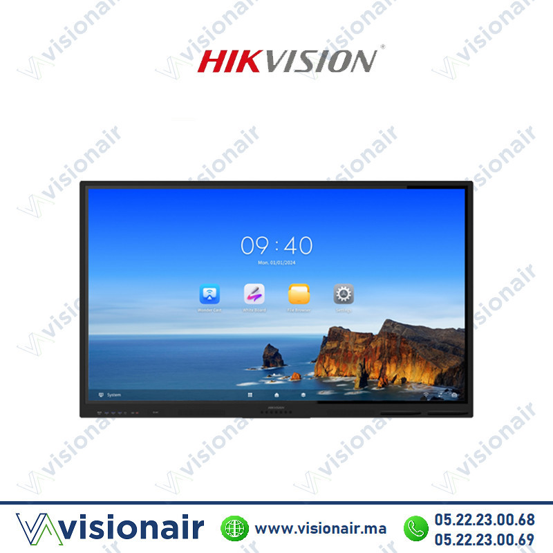 [DS-D5B75RB/EL] Ecran interactif Hikvision 75" DS-D5B75RB/EL