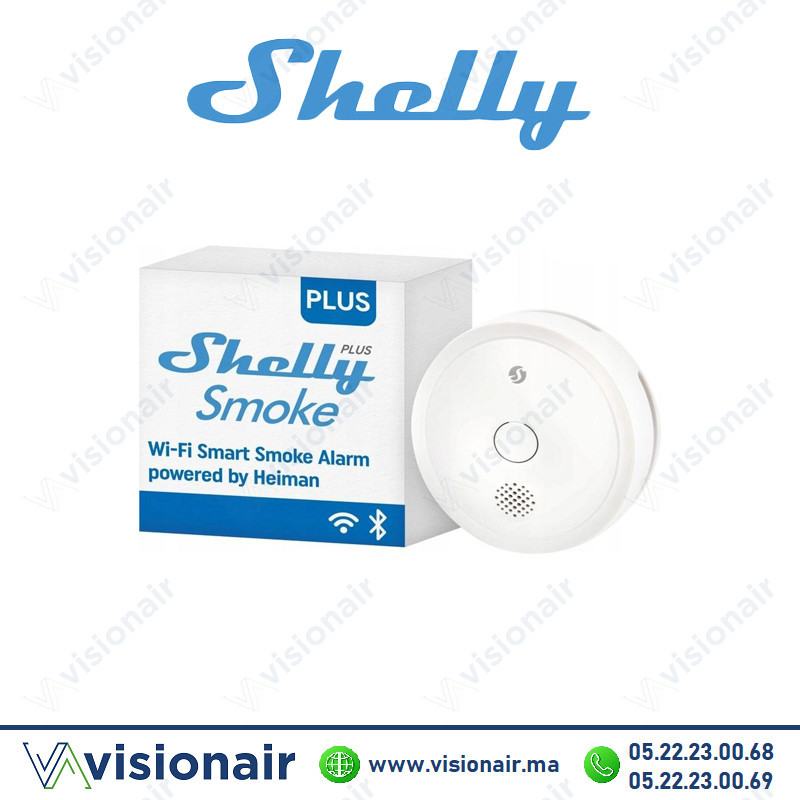 [SHELLY-PLUSSMOKE] Détecteur de fumée Shelly Plus SHELLY-PLUSSMOKE