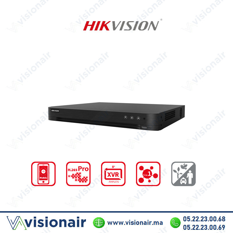 [DS-7216HGHI-M1] Dvr Hikvision 2MP compact 16 ports DS-7216HGHI-M1