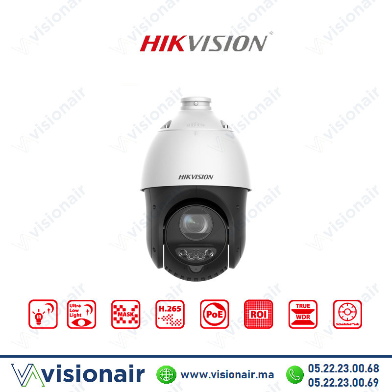 [DS-2DE4215IWG1-E] Caméra PTZ IP Hikvision 2MP Zoom 15× AcuSense DS-2DE4215IWG1-E