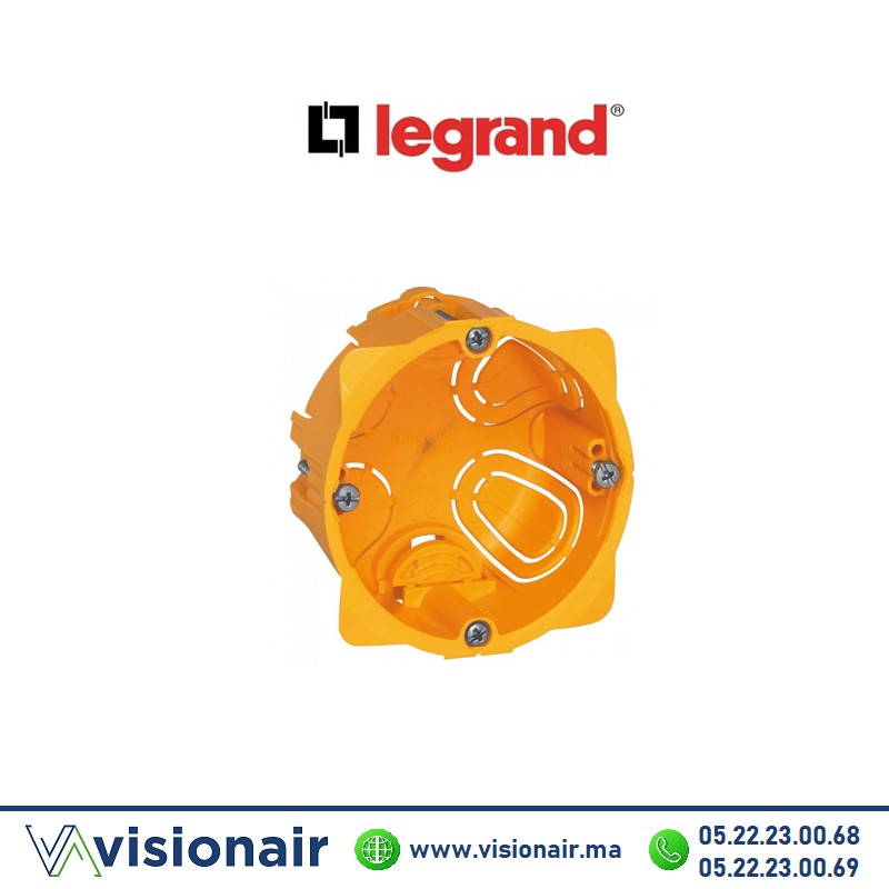 [LEG080041] Boîte LEGRAND Batibox cloison BA13 2 modules 080041