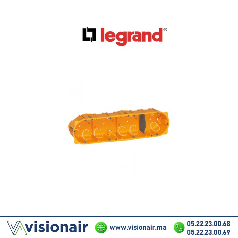 [LEG080044] Boîte LEGRAND Batibox cloison BA13 8/10 modules 080044