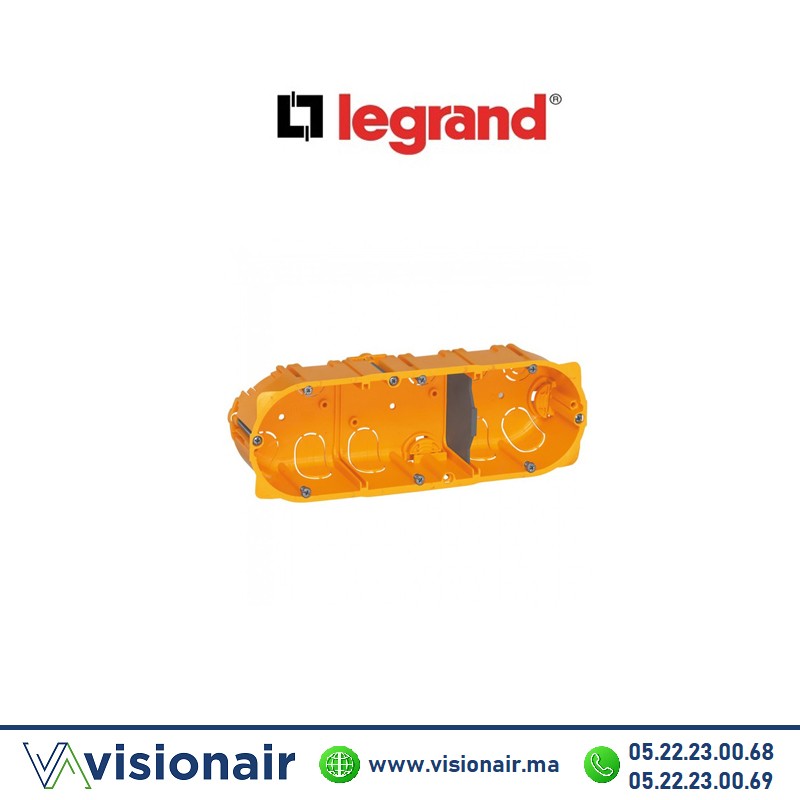 [LEG080043] Boîte LEGRAND Batibox cloison BA13 6/8 modules 080043
