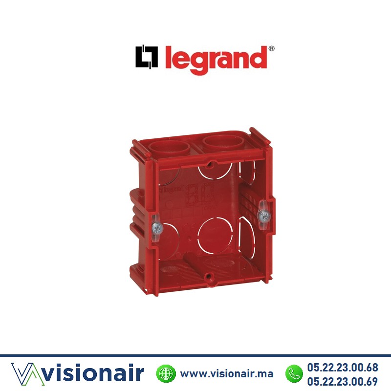 [LEG080141] Boîte LEGRAND Batibox maçonnerie 2 modules 080141