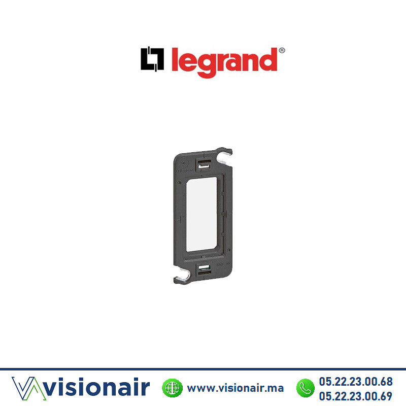 [LEG080250] Support 1 module LEGRAND Mosaic & Céliane 080250