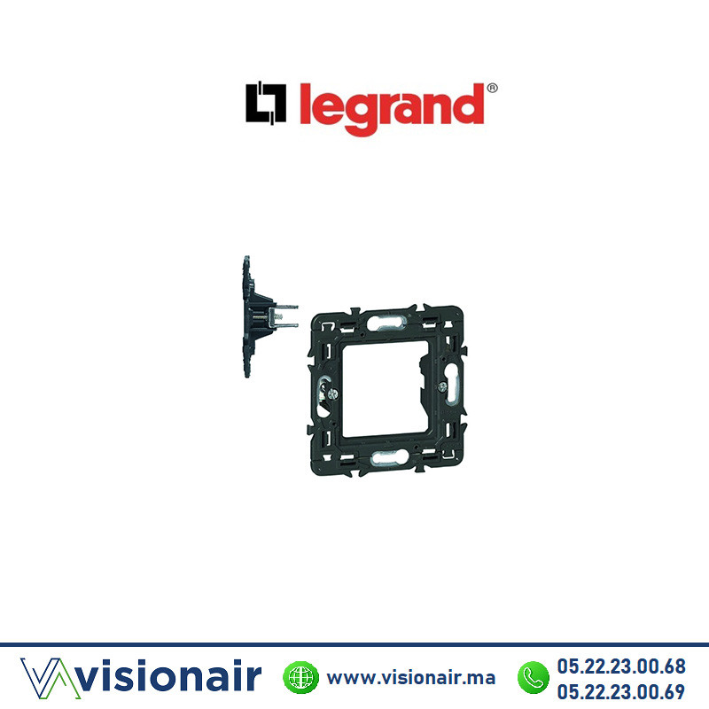 [LEG080261] Support à griffes 2 modules LEGRAND Mosaic & Céliane 080261