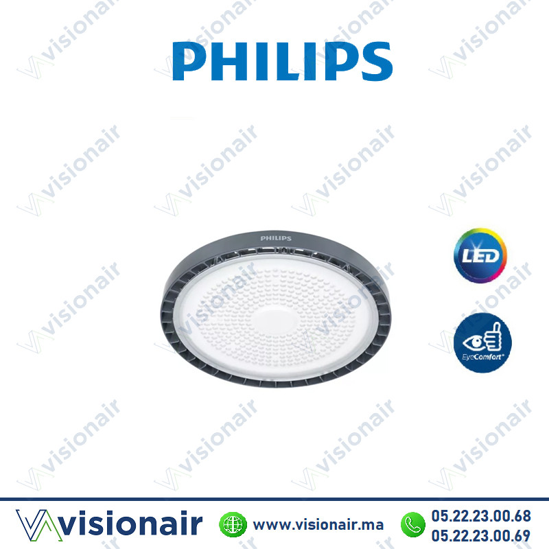 [BY698PLED265/NW] Armature LED industrielle Philips 192W 4000°K BY698P LED265/NW PSU WB GM