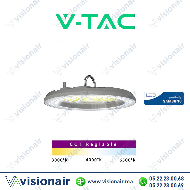 [VT91150-SKU23623] Armature LED industrielle V-TAC 150W CCT IP65 SKU23623