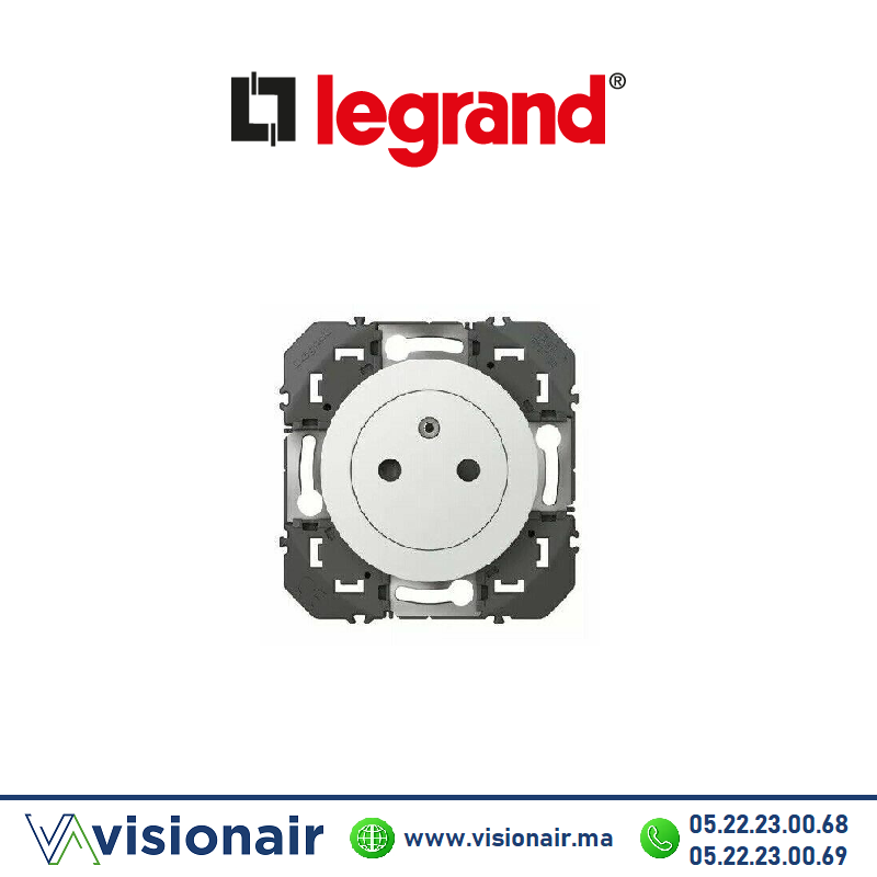 [LEG600335] Prise 2P+T surface LEGRAND Dooxie blanc 600335