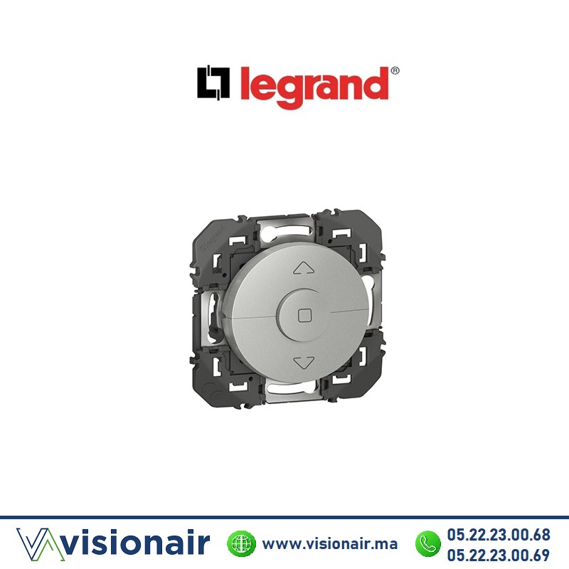 [LEG600121] Commande volets roulants LEGRAND Dooxie alu 600121