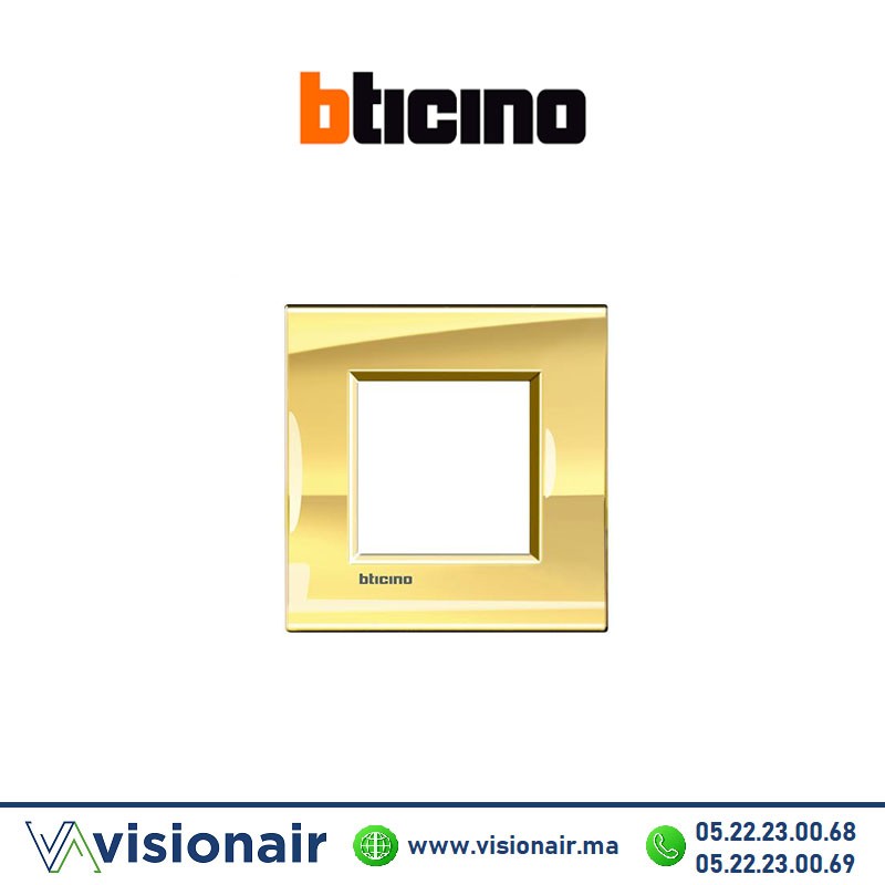 [BTLNA4802OA] Plaque BTICINO LivingLight 2M or LNA4802OA