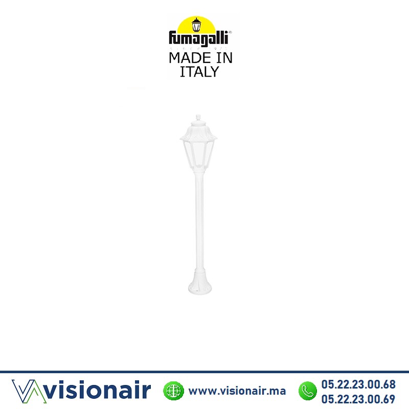 [FUMAMIANB] Borne de jardin FUMAGALLI MIZAR/ANNA 1100 blanc