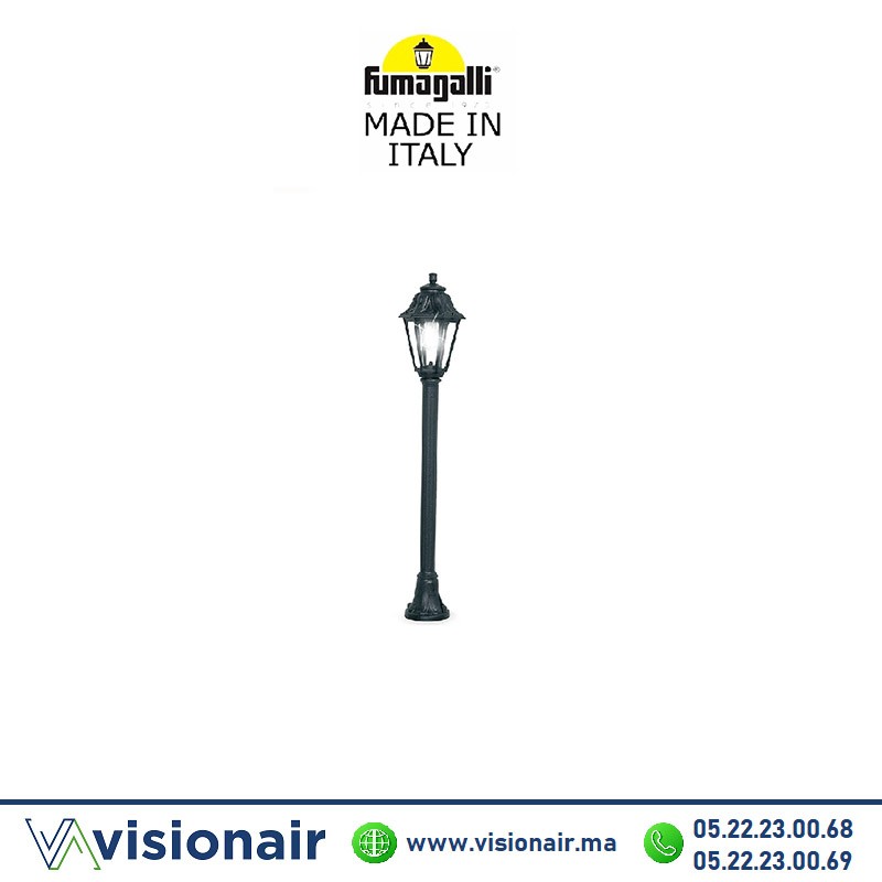 [FUMAMIANN] Borne de jardin FUMAGALLI MIZAR/ANNA 1100 noir