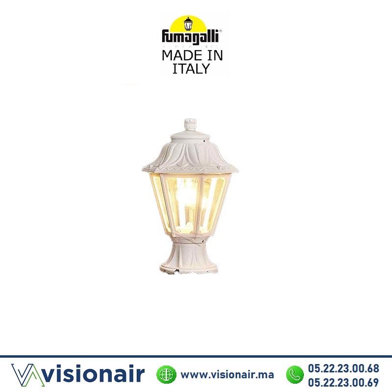 [FUMAMIKROANNAB] Borne de jardin FUMAGALLI MIKROLOT/ANNA 385 blanc