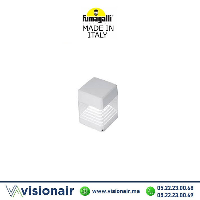 [FUMAESTERWALLB] Borne de jardin FUMAGALLI ESTER WALL 165 blanc