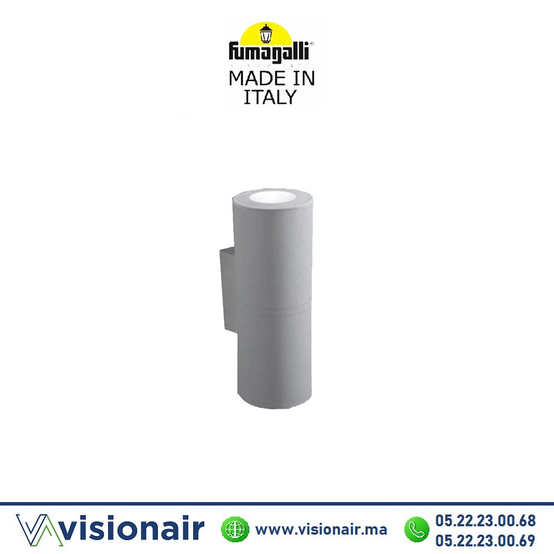 [FUMAFRANCA90G] Applique murale FUMAGALLI FRANCA 90 2L gris