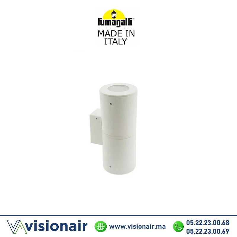 [FUMAFRANCA90B] Applique murale FUMAGALLI FRANCA 90 2L blanc