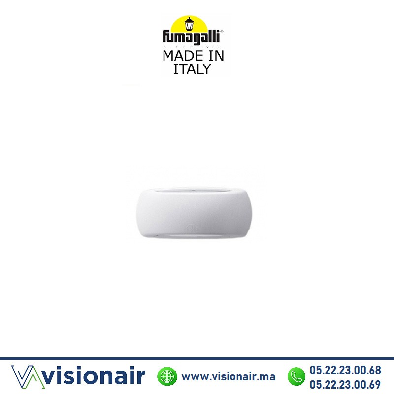 [FUMAFRANCYUPDB] Applique murale FUMAGALLI FRANCY UP&DOWN blanc