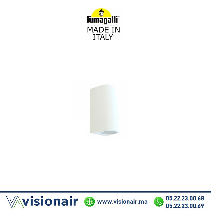[FUMAMARTA90B] Applique murale FUMAGALLI MARTA 90 2L blanc