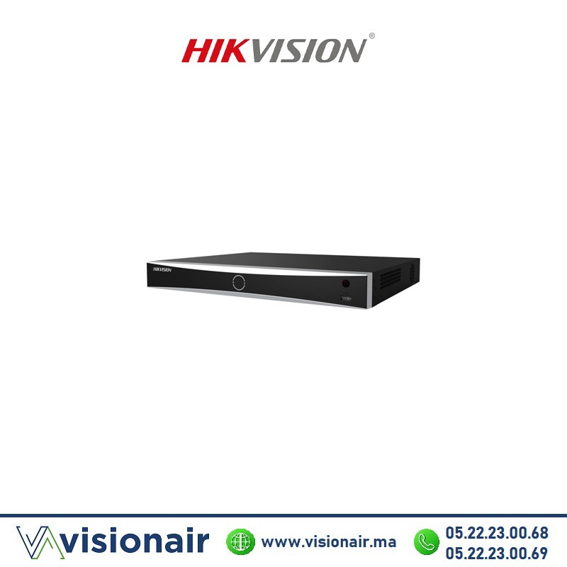[HIKVDS-7616NXI-K2/16P] NVR HIKVISION IP 4K 16 Canaux PoE 2HDD AcuSense PRO SERIES DS-7616NXI-K2/16P