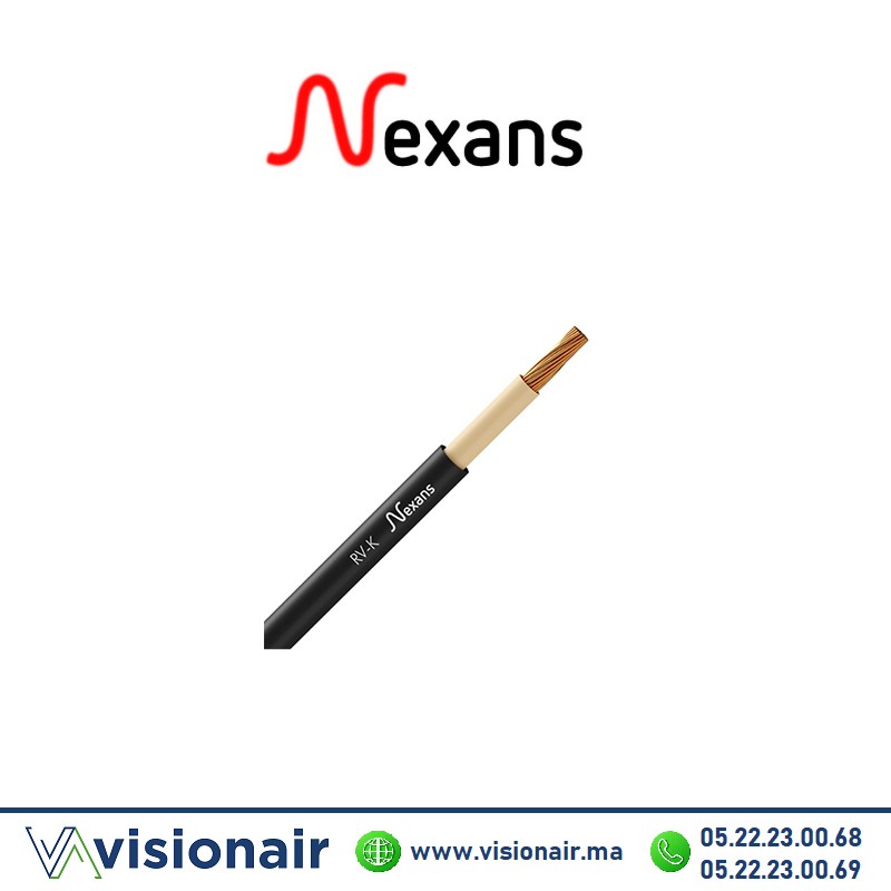 [NEXRVK1x35] Câble souple NEXANS 1x35mm² U1000 RV-K