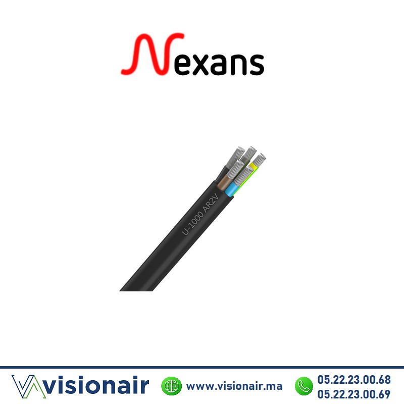 [NEXAR2V4x70] Câble Rigide Alu NEXANS 4x70mm² U1000 AR2V