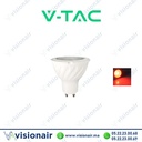 [VT19005-SKU97758] Lampe LED GU10 V-TAC 5W Rouge SKU97758
