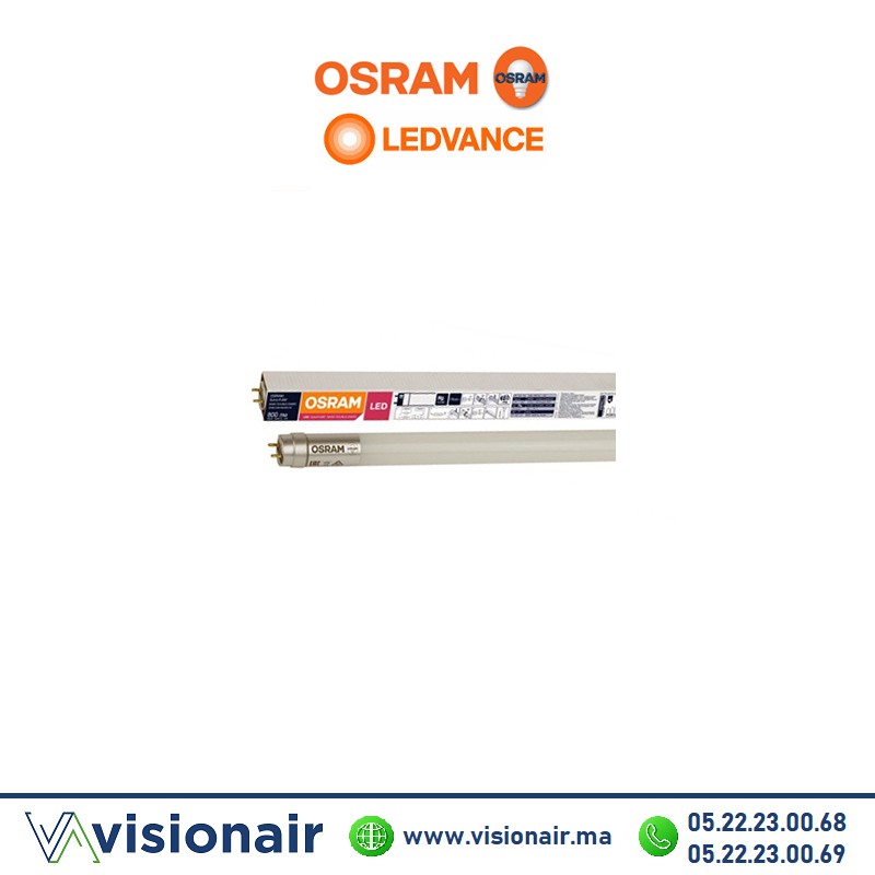 [OSRAMHO10W6CM65K] Tube LED Osram HO 10W 60cm 6500°K Substitube ST8E-HO