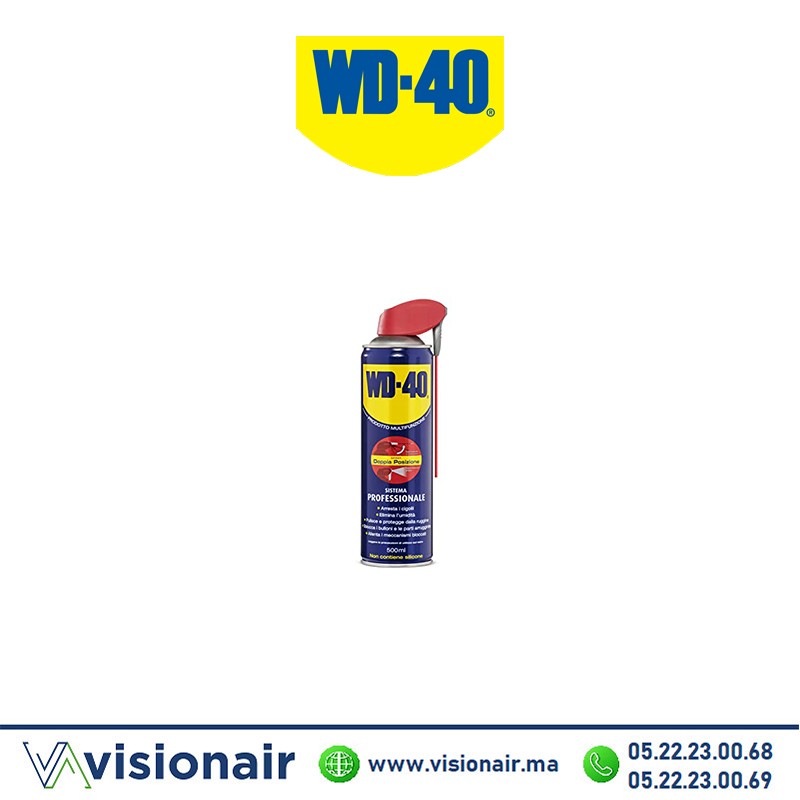 [WD40/500ml] WD-40 Dégrippant lubrifiant double position 500ml