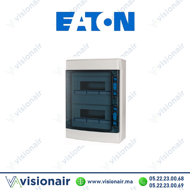 [IKA-2/24-ST] Coffret étanche EATON IP65 IKA 24 modules IKA-2/24-ST