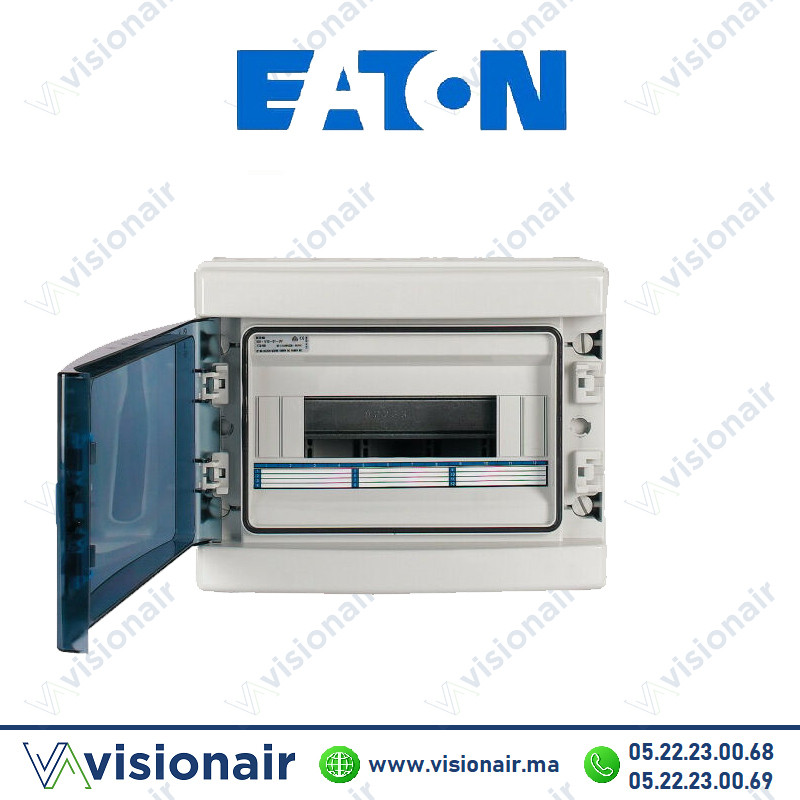 [IKA-1/12-ST] Coffret étanche EATON IP65 IKA 12 modules IKA-1/12-ST
